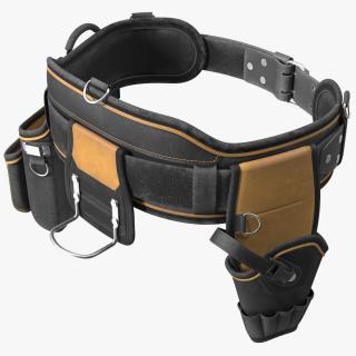 Heavy Duty Multi Purpose Tool Belt Dusty Set 3D model