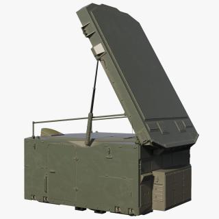 3D model S300 Flap Lid B Missile Guidance Radar Rigged