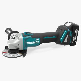 3D model Makita Angle Grinder