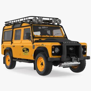 3D Land Rover Defender Works V8 Trophy Clean