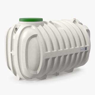 3D Conder HDPE Septic Tank model