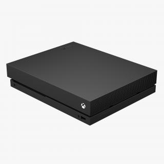 3D model Microsoft Xbox One X