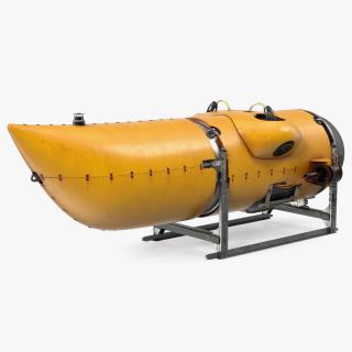 3D Tourist Modern Submarine Old model