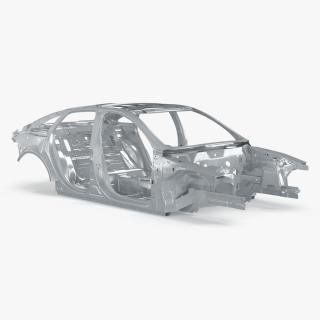 3D Sedan Frame