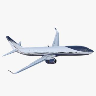 3D Boeing 737-900 ER Generic with Cabin Rigged model