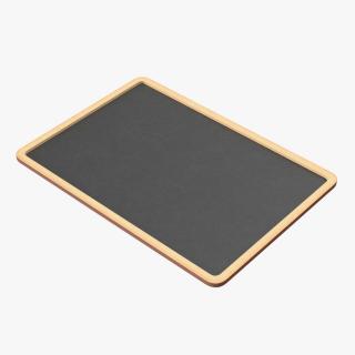 3D Hand-held Plywood Chalkboard model