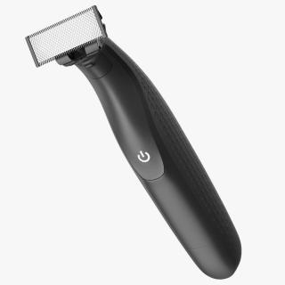 Electric Hair Trimmer Black 3D