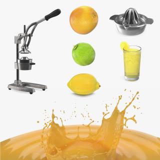 3D Juice Equipment Collection 2 model