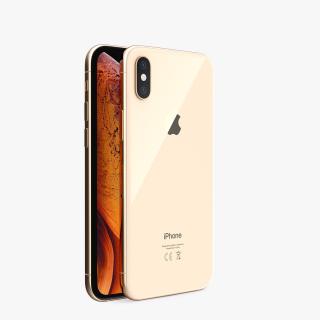 iPhone XS Gold 3D model