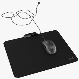 HyperX Pulsefire Surge Gaming Mouse with Mouse Pad Set 3D model