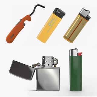 3D Lighters Collection 3