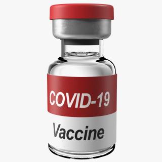 Vaccine Bottle Covid19 3D