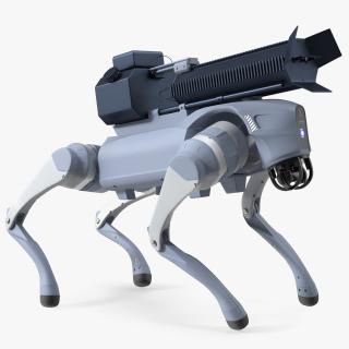 Thermonator Robot Dog in Stand Pose 2 3D