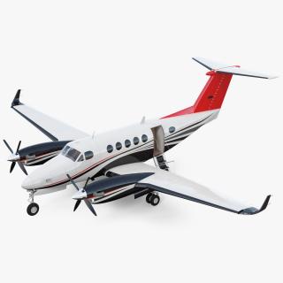 Twin Turboprop Civil Utility Aircraft 2 3D model