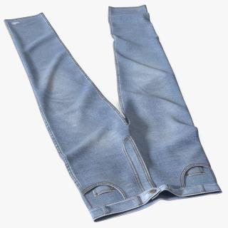 3D model Casual Denim Jeans 2