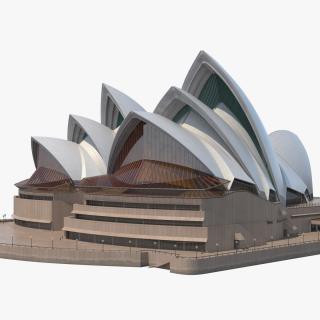 3D Sydney Opera House Performing Arts Centre