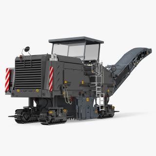 Asphalt Milling Machine Clean 3D model