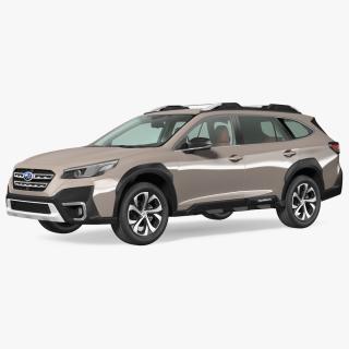 SUBARU Outback 2021 3D model