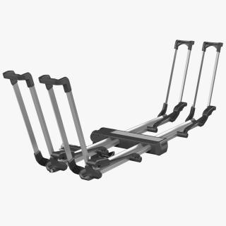 3D Thule Helium Platform 2 Bike Rack Open model