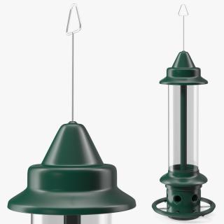 3D Modern Squirrel Proof Bird Feeder model