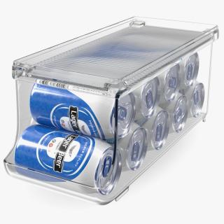 Transparent Beer Can Holder 3D