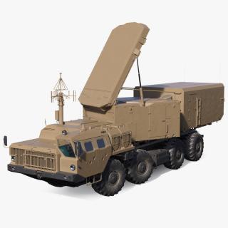 Desert Flap Lid B S300 Missile Guidance Radar Rigged 3D