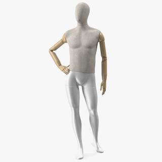 Flexible Manikin Stand Pose 3D