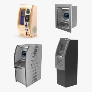 3D model ATM Machines Collection 3