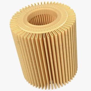 3D Oil Filter Element model