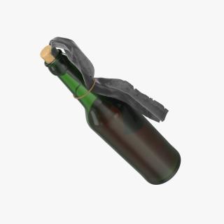 3D model Bottle Bomb Fur