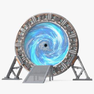 3D Time Gate with Portal