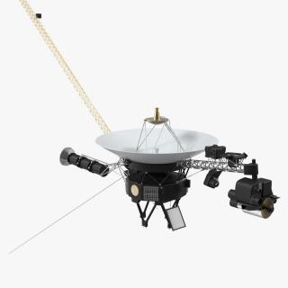 Voyager Spacecraft Probe 3D model