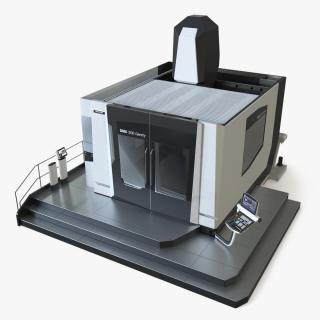 3D DMU 200 Gantry CNC Machine 2 model