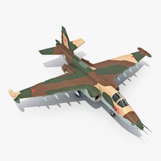 Attack Plane Su-25 Frogfoot 3D