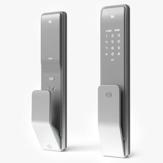 Smart Lock Xiaomi Mijia U M2 Silver 2 3D