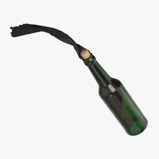 3D Incendiary Bottle Flying 2