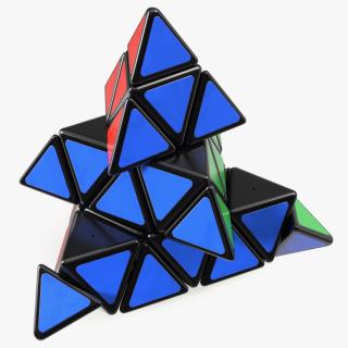 3x3 Pyraminx Cube Magic Twist 3D model