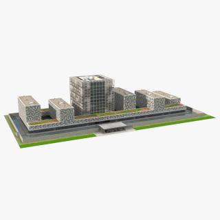 International Criminal Court Building 3D