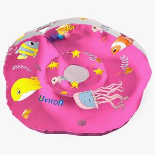 3D Baby Swimming Neck Ring model