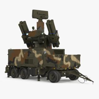 3D model Antiaircraft Missile Launcher on Alert 2