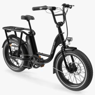 3D model Electric Cargo Bike RadRunner Black