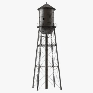 Rusty Water Tower 3D