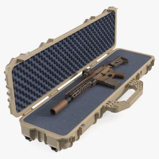 3D SIG XM7 Assault Rifle in Case 2