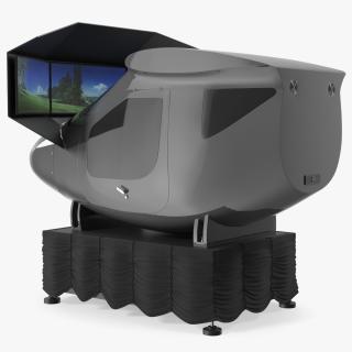 3D Flight Simulator System model