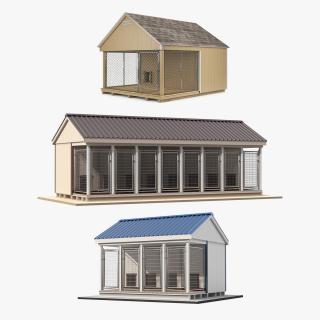 3D model Residential Kennels Collection