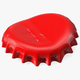 3D model Bent Bottle Cap