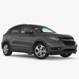 Crossover Honda HR-V Rigged 3D