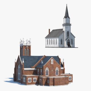 Churches Collection 3D model