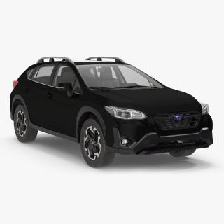 3D model 2020 Subaru XV CUV Simple Interior Black