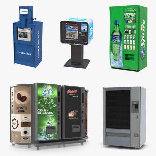 Vending Machines Collection 2 3D model